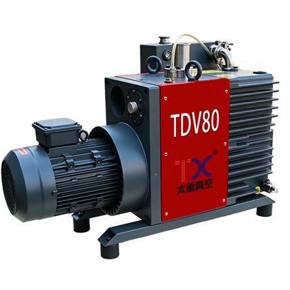 TDV80双级油式旋片真空泵 抽速高真空工业旋片泵 替代E2M80/2XZ-80