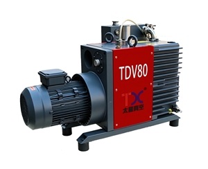 TDV80双级油式旋片真空泵 抽速高真空工业旋片泵 替代E2M80/2XZ-80